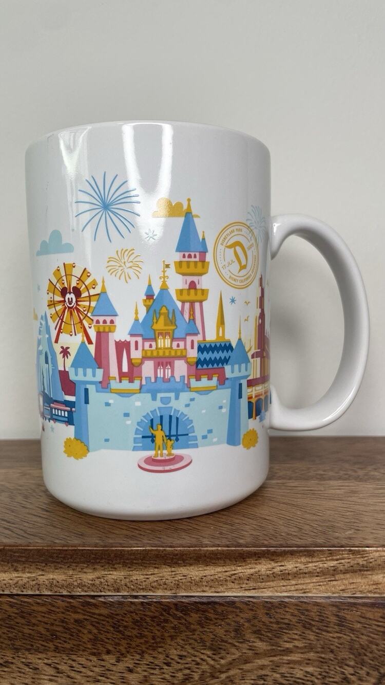 Disneyland Resort Sleeping Beauty Castle Discover The Magic Mug Cup Disney Parks